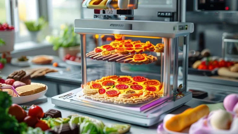Impressoras 3D de Alimentos: Transformando a Gastronomia Moderna