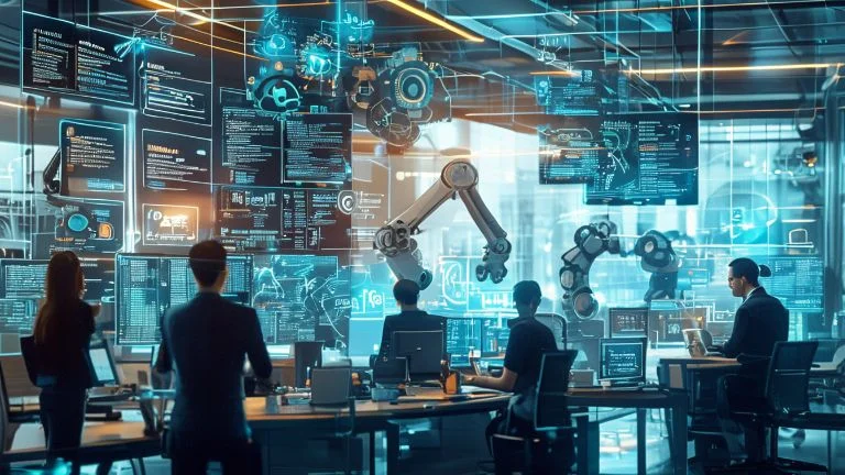 Como a inteligência artificial revoluciona a automação empresarial