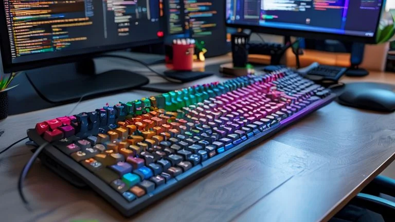 Review do Teclado Mecânico Personalizado: Conforto e Eficiência para Programadores