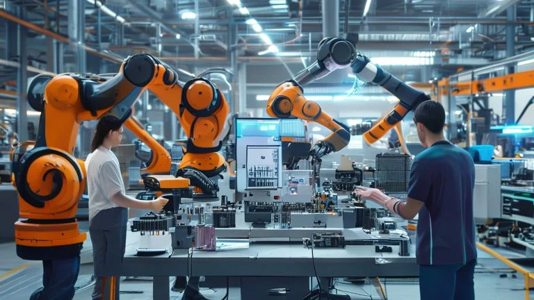 Robótica Colaborativa: Como Humanos e Máquinas Trabalham Juntos