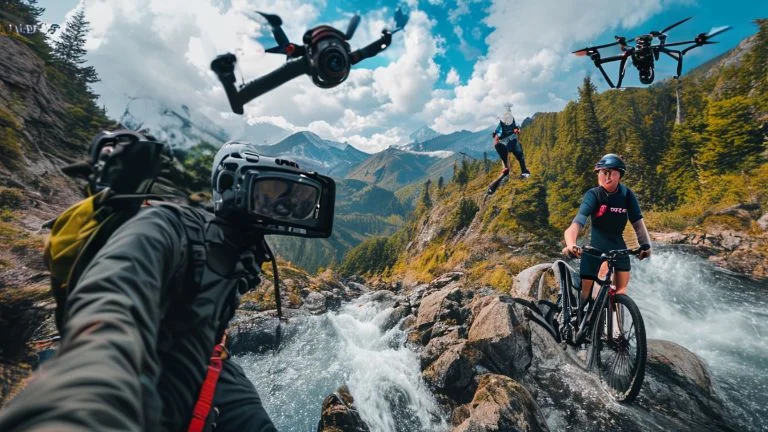 As Melhores Câmeras de Ação para Vlogs de Aventura em 2024