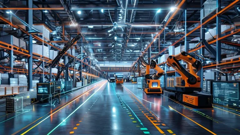 Como a automação revoluciona a gestão da cadeia logística