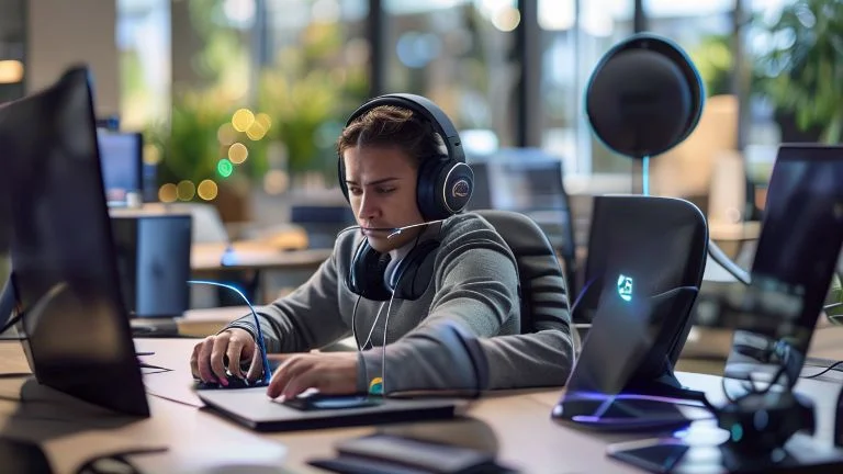 Fones sem fio ideais para conforto em longas jornadas de trabalho